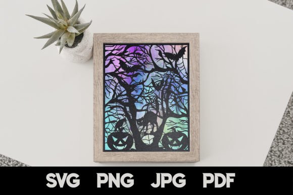 Download Halloween Paper Cut SVG - Halloween paper cut Collection